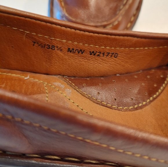 Born leather buckle loafers size 7.5 - Picture 3 of 9